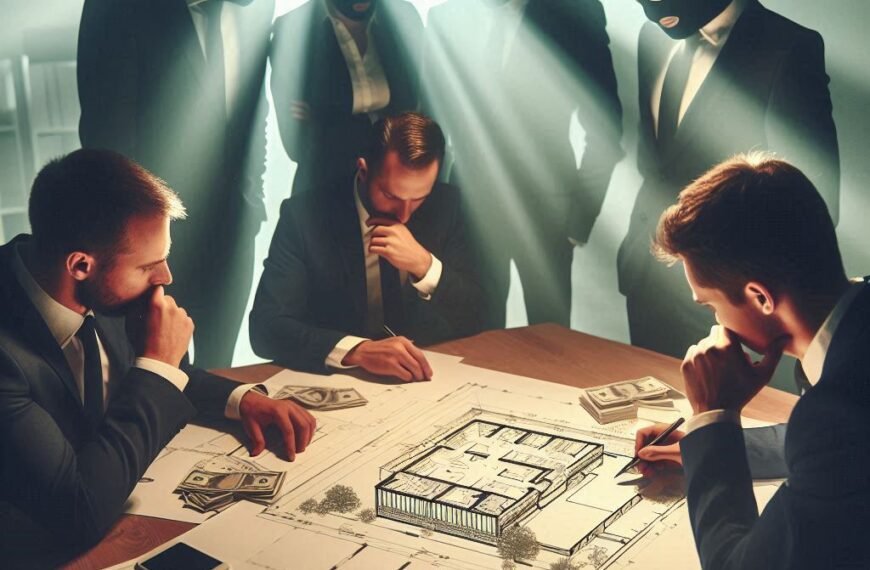 El delito de ESTAFA INMOBILIARIA a través de proyectos en plano.